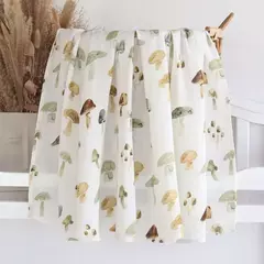 Portátil de bambu algodão Swaddle cobertor define para recém-nascidos, berço cobertor, macio, leopardo impressão, viagens, bebês - comprar online