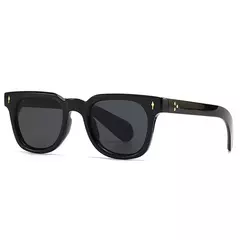 SHAUNA-Óculos Retro Quadrados Rebites para Homens e Mulheres, Óculos de Sol Verdes, UV400 Shades, Fashion na internet
