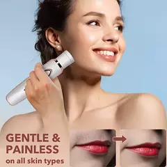 Depilador elétrico da remoção do cabelo do corpo para mulheres, senhora barbeador, navalha indolor, aparador sem fio, presentes, 4 em 1 - Wolf Magazine