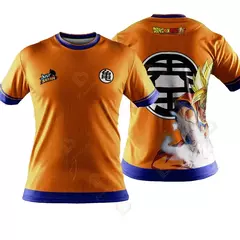 Camiseta de anime Dragon Ball Z masculina, camiseta de manga curta, roupas casuais, tops infantis, roupas infantis, verão - comprar online