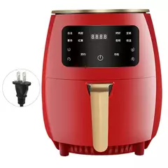 Tamanho da família elétrica fritadeiras de ar quente forno oilless fogão com lcd digital para tela de toque & antiaderente destacável 1 transporte da gota - Wolf Magazine