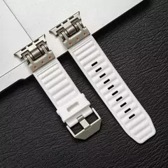 Pulseira de silicone para Apple Watch, Ultra 2, Correas Suaves, Apple iWatch Series 9, 8, 7, 6, 5, 4, Bracelete, 49mm, 45mm, 44mm, 42 milímetros - Wolf Magazine