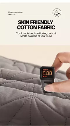 Topper de colchão à prova d'água com faixa elástica, protetor acolchoado, colcha, capa de colchão de inverno para cama de solteiro/duplo 140/160 na internet