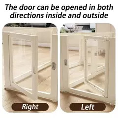 Interior diy pequeno cão de estimação cerca gaiola sistema com porta cerca do cão totalmente transparente acrílico filhote de cachorro casa livremente combinado gatinho quintal