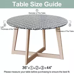 Olanly Retângulo Toalha De Mesa De Vinil, Elástica Cabido Toalha De Mesa, Capas De Plástico Impermeável, Dobre Mesas, Piquenique, Camping, Ao Ar Livre - loja online