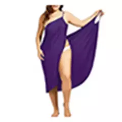 Vestido de praia monocromático feminino, cobertura sexy de biquíni, roupa de banho, maiô, roupa de verão - loja online