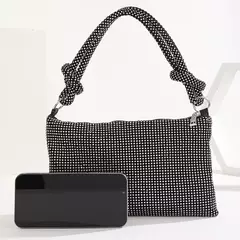 Imagem do Bolsa de diamante de strass brilhante para mulheres, bolsa feminina, sacos de noite, festa, casamento, luxo, designer, noite, novo, 2023