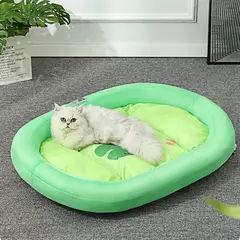 Madden-Cama para cães e gatos, almofada de gelo, tapete para cachorro, canil frio e frio, qualidade superior, verão - loja online