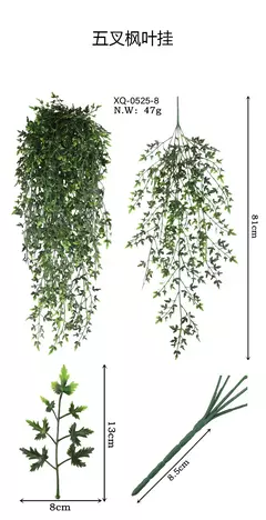 Persian Fern Leaves Vines, Planta Artificial Pendurada, Folha De Plástico, Grama, Festa De Casamento, Parede, Varanda, Decoração De Quarto De Casa, 90cm - Wolf Magazine