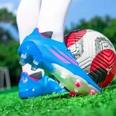 Sapatos de futebol masculinos de alta qualidade, grampos antiderrapantes para crianças, botas de futebol de treinamento TF FG, 35 a 44, 2060 - loja online