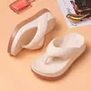 Outlandish-eva flip flops para mulheres, solas grossas super macias, sapatos ao ar livre, antiderrapante, de alta qualidade, design moderno, para o verão