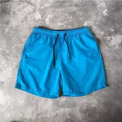 Calção esportivo masculino de seda no gelo, shorts de praia leves, respiráveis, cor doce, para surf, solto, tamanho extra grande, verão - loja online