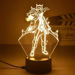 Naruto anime figuras de ação luz noturna mangá boruto itachi akatsuki quarto lâmpada crianças uzumaki namikaze minato presente brinquedos - Wolf Magazine