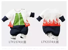 Traje recém-nascido do bebê anime macacão menino kakashi akatsuki chopper zoro vegeta cosplay roupas infantis macacão 0-18 meses - comprar online