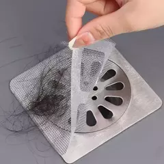 Tampas descartáveis do dreno do chuveiro, coletor do cabelo, malha, filtro, filtro, rolha para o banheiro, cozinha - loja online