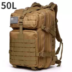 Imagem do Mochila de Nylon impermeável, 30L, 50L, 1000D, mochilas ao ar livre, esportes táticos, camping, caminhadas, trekking, pesca, saco de caça