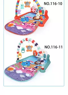 Multifuncional Fitness Frame para o bebê, Ginásio atividade, Tapete do jogo, Rack Musical, Infantil Educacional Crawling Carpet, Brinquedo infantil de presente - comprar online
