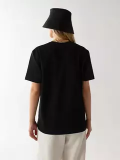 Bornladies-Camiseta solta de manga curta feminina, tops sólidos básicos, camisas de assentamento elegantes, 100% algodão, 230g/?, verão - comprar online