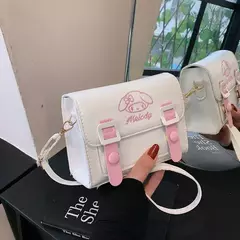 Sanrio Pu Praça Anime Bolsas De Ombro, Tote Do Mensageiro Kawaii, Bonito Dos Desenhos Animados Mochilas, Minha Melodia Cinnamorol Kuromi, Sacos De Moda - comprar online