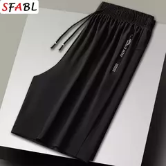 Calção de ginástica masculina, corrida, corrida, esportes ao ar livre calça curta, fina, secagem rápida, casual, moda verão - comprar online