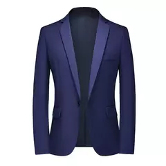 Jaqueta casual de blazer masculino, vestido de noiva do noivo, roupa justa, banquete, de alta qualidade, social, grande, 5XL, primavera - loja online