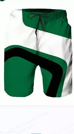 Moda praia masculina, calções de praia, calção de banho, prancheta de surf, calças de menino, ginásio fitness, verão, 2023