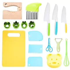 Conjuntos de Cozinha Real para Crianças, Ferramentas de Cozinha para Crianças, Facas Seguras, Montessori, Cozinha, 11 PCs, 13 PCs, 17PCs, 2 PCs, 3 PCs, 4 PCs, 5 PCs, 6 PCes, 7 PCes, 8 PCes - comprar online