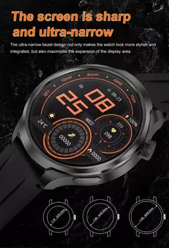 Huawei Sports Smartwatch impermeável para homens, 1.85 "tela AMOLED, bússola GPS NFC, chamada Bluetooth, novo Smartwatch, 2022 - loja online