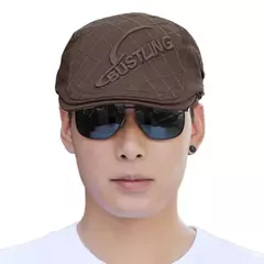 Chapéu de boina de algodão masculino, boina casual respirável de jornaleiro, boina de taxista, primavera, verão, outono - loja online