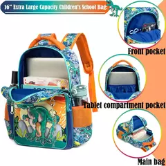 Imagem do Bikab-Mochila Astronauta para Meninos, Mochilas Escolares, Bookbag para Crianças, Dinossauros, Kawaii, Novo Estilo