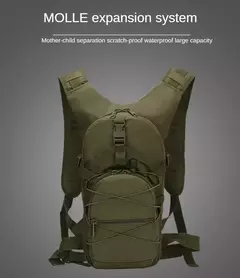 Molle Outdoor Sports Mochila, Mochilas de bicicleta, ciclismo, escalada, caminhadas, trekking, Camping Bag, 15L - loja online