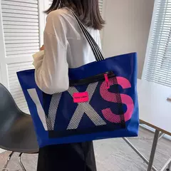 Aliwood-Bolsas femininas de grande capacidade, sacola impermeável, bolsa de praia na moda, sacolas femininas de viagem, recém-chegados, 2022 - comprar online