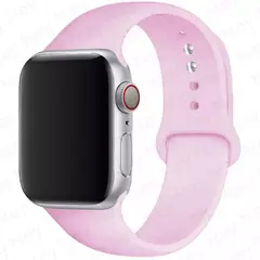 Pulseira de Silicone para Apple Watch, Pulseira Esportiva, iWatch Series 8, 7, 6 na internet