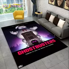 Imagem do 3D Cartoon G-Ghostbusters filme área tapete, tapete tapete para sala de estar q