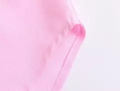 TRAF-Blusa Oxford de Algodão Single-Breasted Feminina, Camisa Manga Longa, Tops Chiques, Lapela, Roupa de Rua, Senhoras, Moda - loja online
