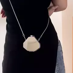 Bolsa de ombro acrílica para mulheres, bolsa de batom, mini bolsa crossbody, bolsa fofa, alta qualidade, designer, nova, 2024 - Wolf Magazine