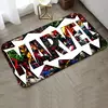 Miniso-Tapete Antiderrapante Disney, Design de Posters de Filmes Capacho, Tapete De Cozinha Do Quarto, Bem-vindo Decor Rug, M-Marvel