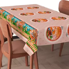 Toalha Plástica de Mesa Térmica 6 lugares / 2,00m x 1,40m - comprar online