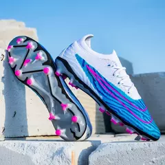Imagem do Homens Chuteiras de Treino Profissional, Sapatos de Futebol, Turf, TF, FG, Exterior, Interior, Botas de Futebol