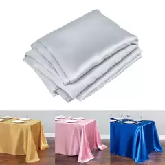 Toalha De Mesa Retangular Para Decoração De Casa, Toalha De Mesa De Cetim, Cobertura De Mesa De Jantar, Casamento, Natal, Chuveiro De Bebê, Aniversário, Banquete na internet