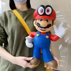 39cm anime super marios série tamanho grande figura de ação brinquedos bowser figuras pvc brinquedo modelo para crianças aniversário presentes colecionáveis - comprar online