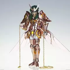 Em estoque agora greattoys deus pano aniversário saint seiya andromeda shun v4 mito pano ex figura de ação cavaleiros do zodíaco gt