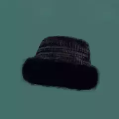 Chapéu de pele de vison feminino, grosso e quente chapéu de pescador, boné mongol, moda feminina coreana, novo, inverno - comprar online