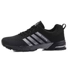 Sapatilhas casuais masculinas e femininas, sapatilhas de caminhada para casal, respirável, fitness, correndo, plus size, sapatilhas, moda - comprar online