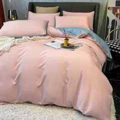 Nordic cama conjunto com lençol, capa de edredão, fronhas, solteiro, casal, lençol, rei, rainha, duplo, Twin Size, 100% algodão - loja online
