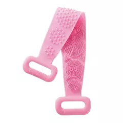 Escova De Banho De Silicone Body Scrubber, Escova De Chuveiro Esfoliante, Esfoliante Corporal Cinto, Massagem nas Costas, Correia De Limpeza, Ferramentas De Banho