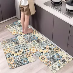Tapete de cozinha antiderrapante lavável macio, Tapete longo de cabeceira, Tapete do corredor, Capacho de entrada do banheiro, Quarto, Sala de estar na internet