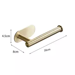 Barra De Toalha De Banho 304 Toalheiros De Aço Inoxidável Toalha Anel Toalha Suporte Do Papel Higiênico Escovado Ouro Banheiro Hardware Acessórios Set - comprar online