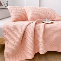 Imagem do Qualidade capa de cama xadrez puro algodão lavado colcha cobertor grau a algodão acolchoado folha capa verão colcha têxteis para casa