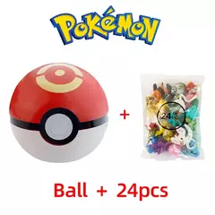 Tomy-Coleção Pokémon Figure Model, Pikachu, Pokeball, Poke Ball, Go, Brinquedos Elfos, Bonecas, Presente Infantil, Estilos Diferentes, 2-3cm, 24 Unidades - Wolf Magazine